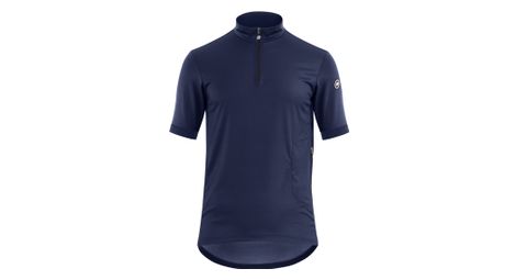 Assos mille gtc c2 short sleeve jersey blue