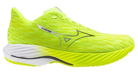 Chaussures running mizuno wave rider 28 jaune homme