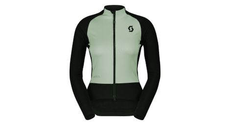 Chaqueta cortaviento Scott RC Pro Warm Hybrid Gore-Tex Mujer Verde/Negro