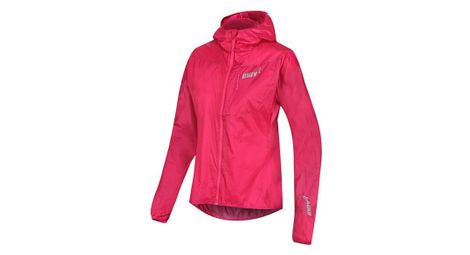 Veste coupe vent femme inov 8 windshell rose