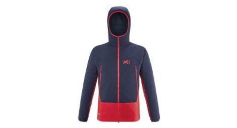 Doudoune millet fusion airwarm homme rouge