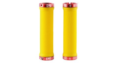 Paire de grips sb3 kheops jaune/rouge