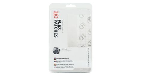 2 Patchs pour Réparation et Etanchéité Gear Aid Transparent 7.6cm x 12.7cm