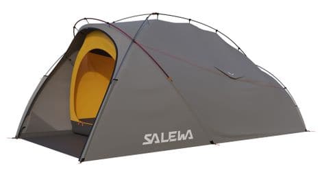 Salewa tente puez trek 3p tent gris doré uni