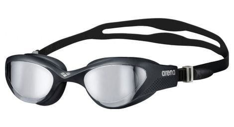 Arena the one mirror - silver black black - lunettes natation