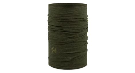 Tour de cou buff mérinos lightweight khaki