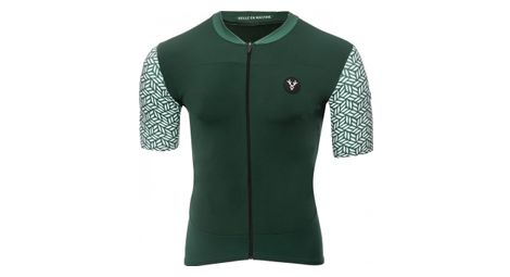 Maillot manches courtes lebram aspin vert agave coupe ajustee