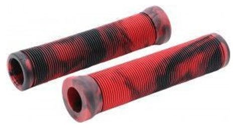 Poignées session lgn 145mm black / red