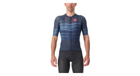 Maillot manches courtes castelli climber s 3 0 sl2 bleu