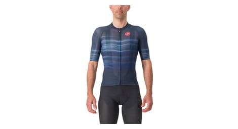 Maillot manches courtes castelli climber's 3.0 sl2 bleu