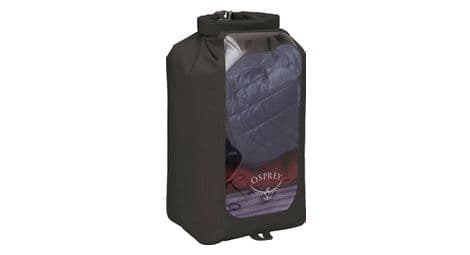 Sac etanche osprey dry sack w/window 20 l noir