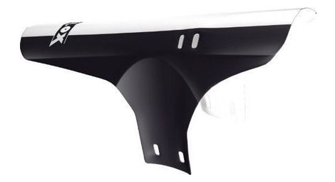 Garde-boue avant vélo - noir/blanc