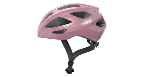 Casco abus macator rosa brillante