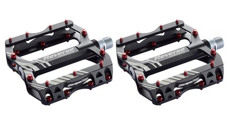 Paire de pedales reverse escape pro noir