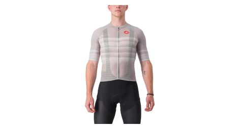 Maillot manches courtes castelli climber s 3 0 sl2 gris