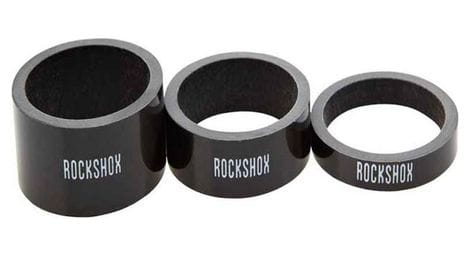 Jeux de direction rockshox headset spare carbon 5mm 10mm 15mm