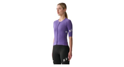 Maillot manches courtes maap aeon femme violet