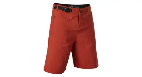 Pantalones cortos fox ranger iner kids skin shorts red