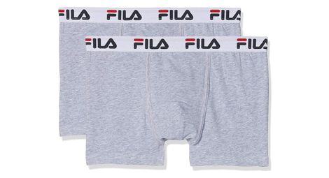 Lot de 2 homme boxer gris fila
