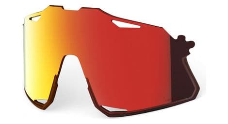 Lente de repuestopara gafas de sol 100% hypercraft - hiper mirror red