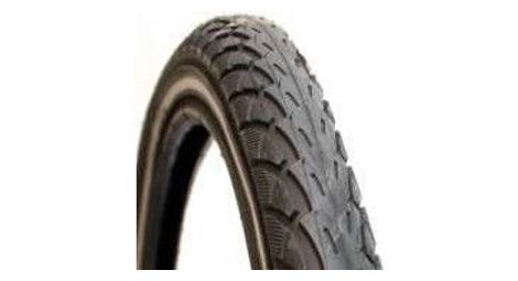 Deli tire pneu extérieur sa-206 24 x 1.75 noir bleu réflexion
