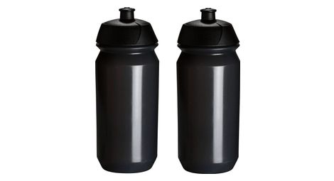 2 flaconi da 500 ml - Nero trasparente