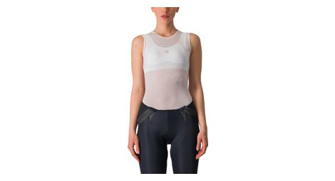 castelli pro mesh women s sleeveless body jersey white