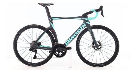 Produit reconditionné · bianchi oltre rc arkea team carbono di2 12v · noir / vélo de route / bianchi | très bon état