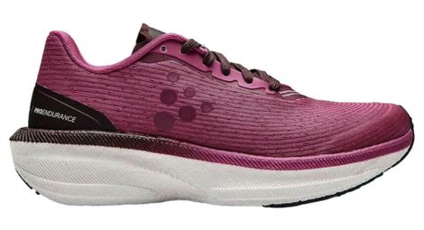 Chaussures de running femme craft pro endur distance rose