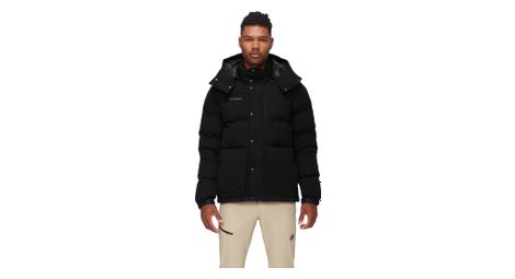 Chaqueta con capucha mammut roseg 2.0 in negra