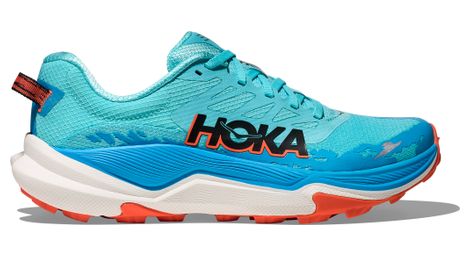 women s hoka torrent 4 trail shoes blue orange