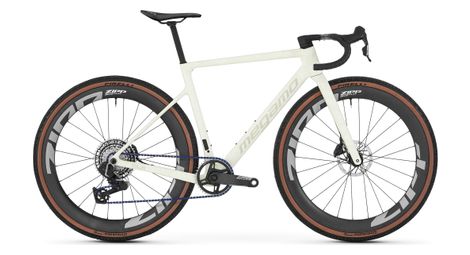 Vélo de Gravel Megamo Silk 01 Sram Force XPLR AXS 13V 700 mm Beige/Blanc 2026