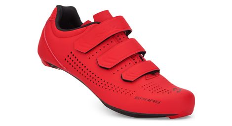 Zapatillas de carretera spiuk spray road rojas 41