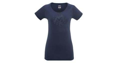 Camiseta millet imjal p azul mujer