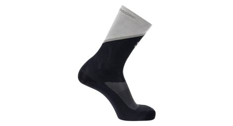 Chaussettes Salomon Pulse Crew Noir/Gris