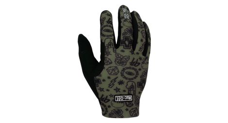 Muc-off lightweight green mtb long gloves