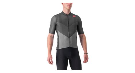 Maglia castelli endurance pro 2 a manica corta grigio scuro