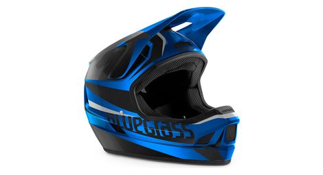 Casque integral bluegrass legit bleu noir