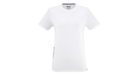 Camiseta blanca millet chamonix flower para mujer