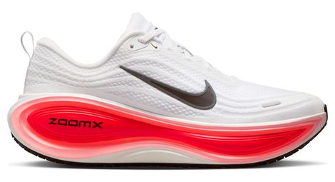 Chaussures running nike vomero plus blanc/rouge homme
