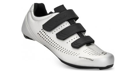 Scarpe da strada spiuk spray road argento / nero