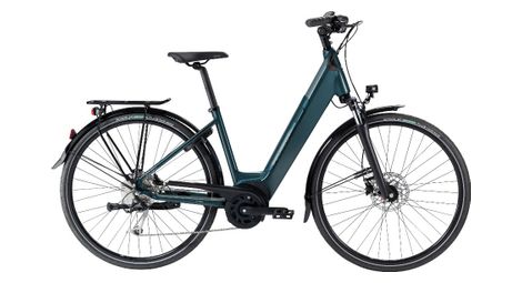 Peugeot ec01 d9 active plus bicicletta elettrica da città shimano alivio 9v 500 wh 700 mm blue 2021
