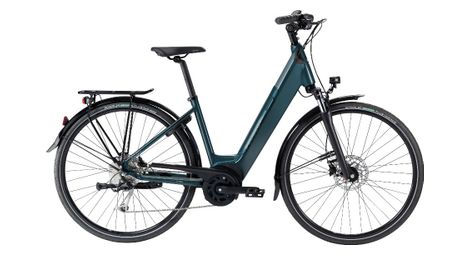 Velo de ville electrique peugeot ec01 d9 active plus shimano alivio 9v 500 wh 700 mm bleu