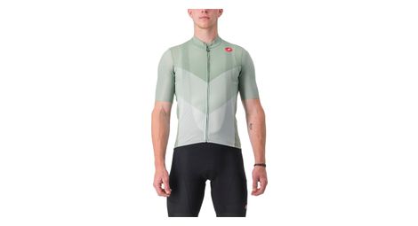 Maillot manches courtes castelli endurance pro 2 vert clair
