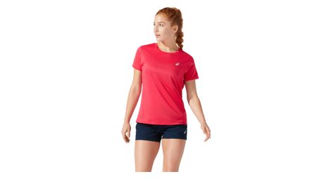 Asics core run kurzarmtrikot rosa damen l