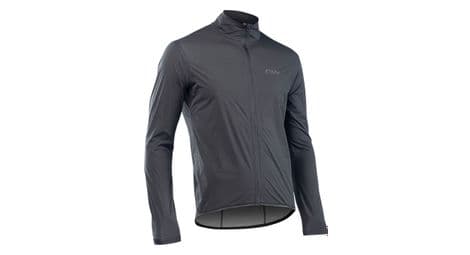 Chaqueta impermeable northwave rainskin shield 2 gris oscuro s