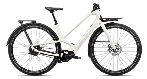 Vélo de Ville Électrique Orbea Diem 10 Enviolo Automatiq Courroie 630Wh 85 Nm 700 mm Blanc Ivory 2025