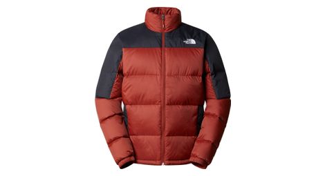 The north face diablo down jacket brown/black xl