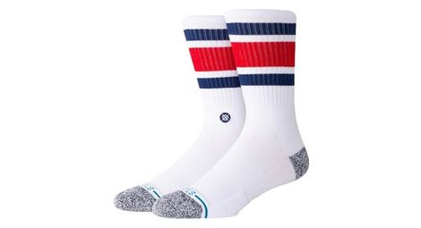 Chaussettes stance boys blanc / rouge