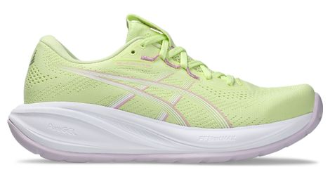 Zapatillas de running Asics Gel-Cumulus 28 verde/rosa para mujer
